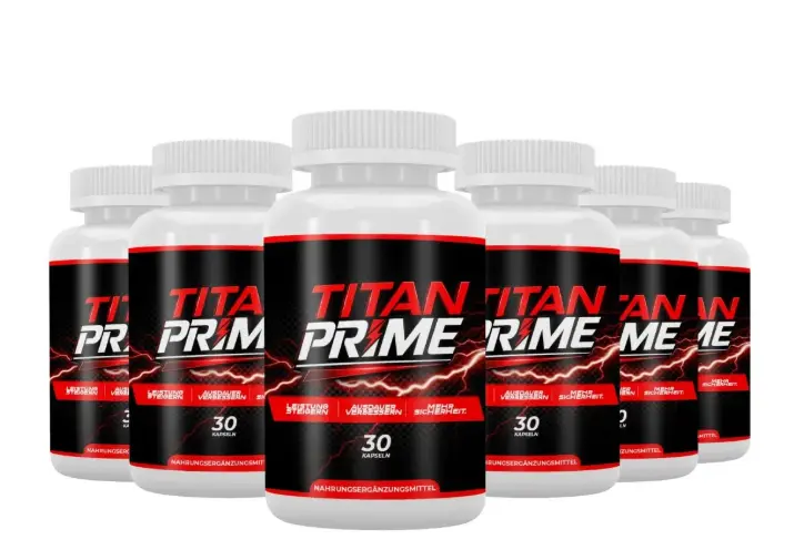 Titanprime bottles, 30 capsules each